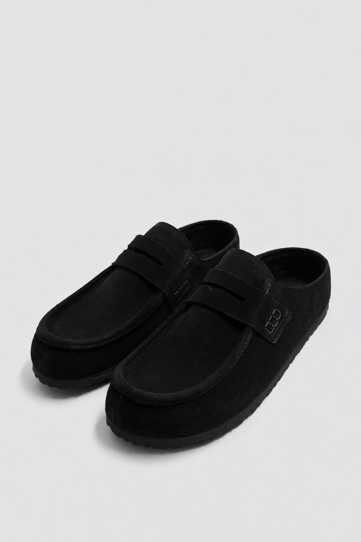 100% Suede Sabot Slippers