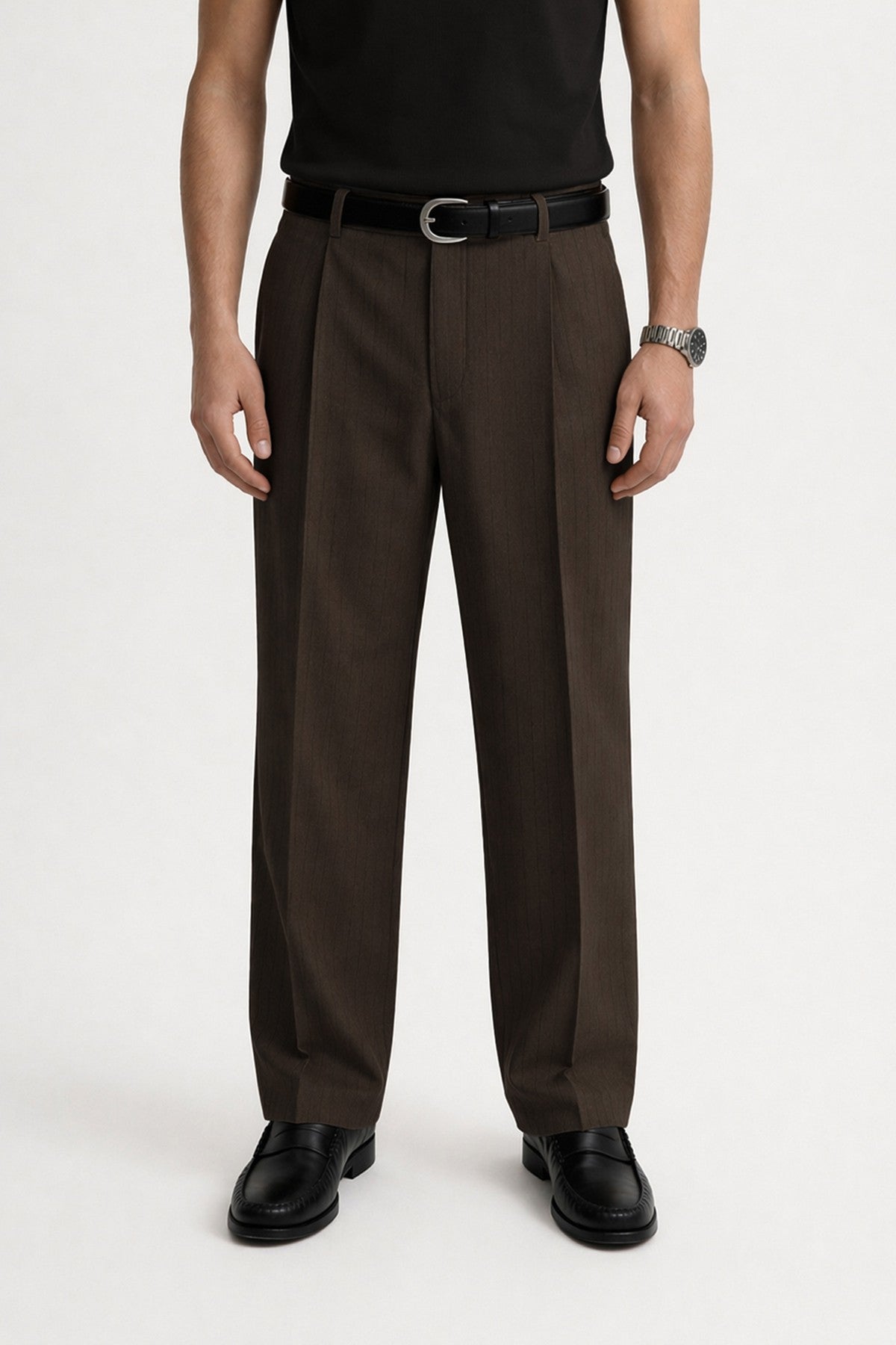 Antioch Cross-Striped Men's Suit