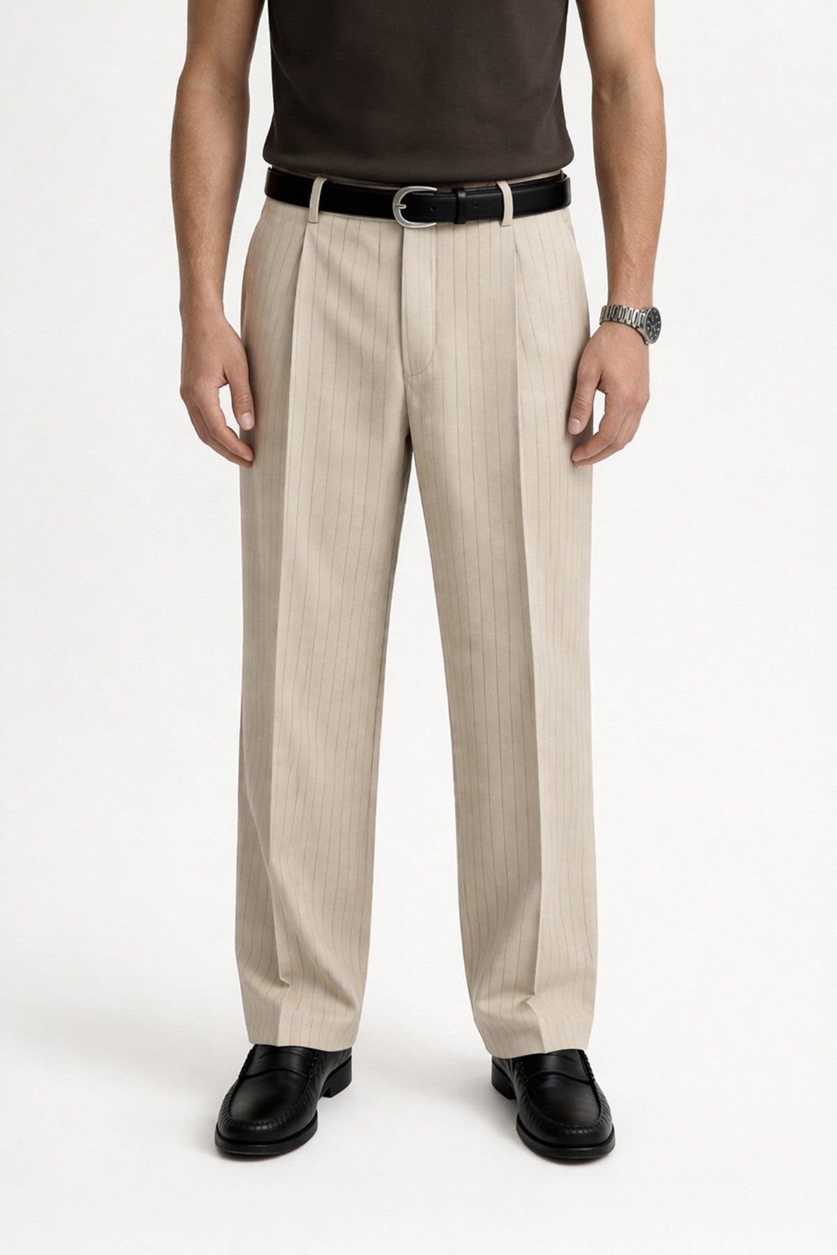 Antioch Cross-Striped Men's Suit