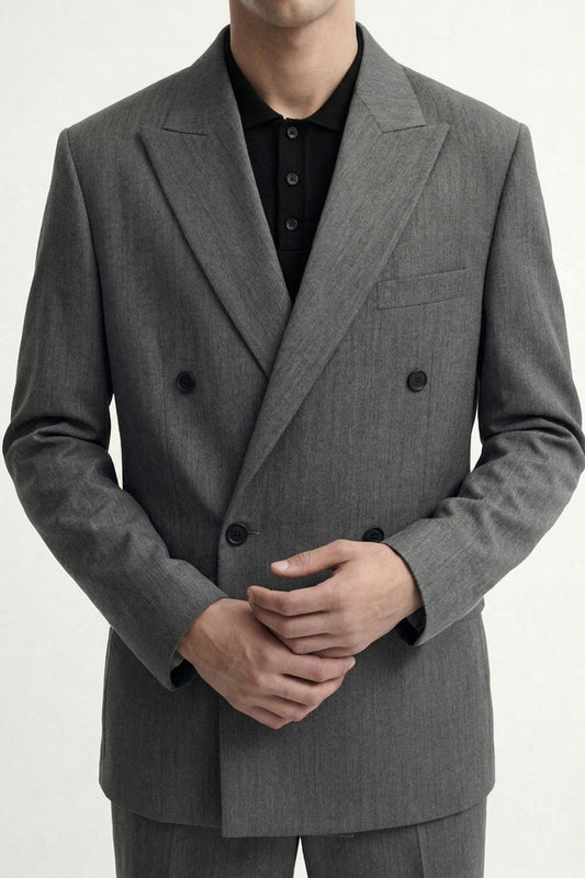 Antioch Cross-Striped Men's Suit