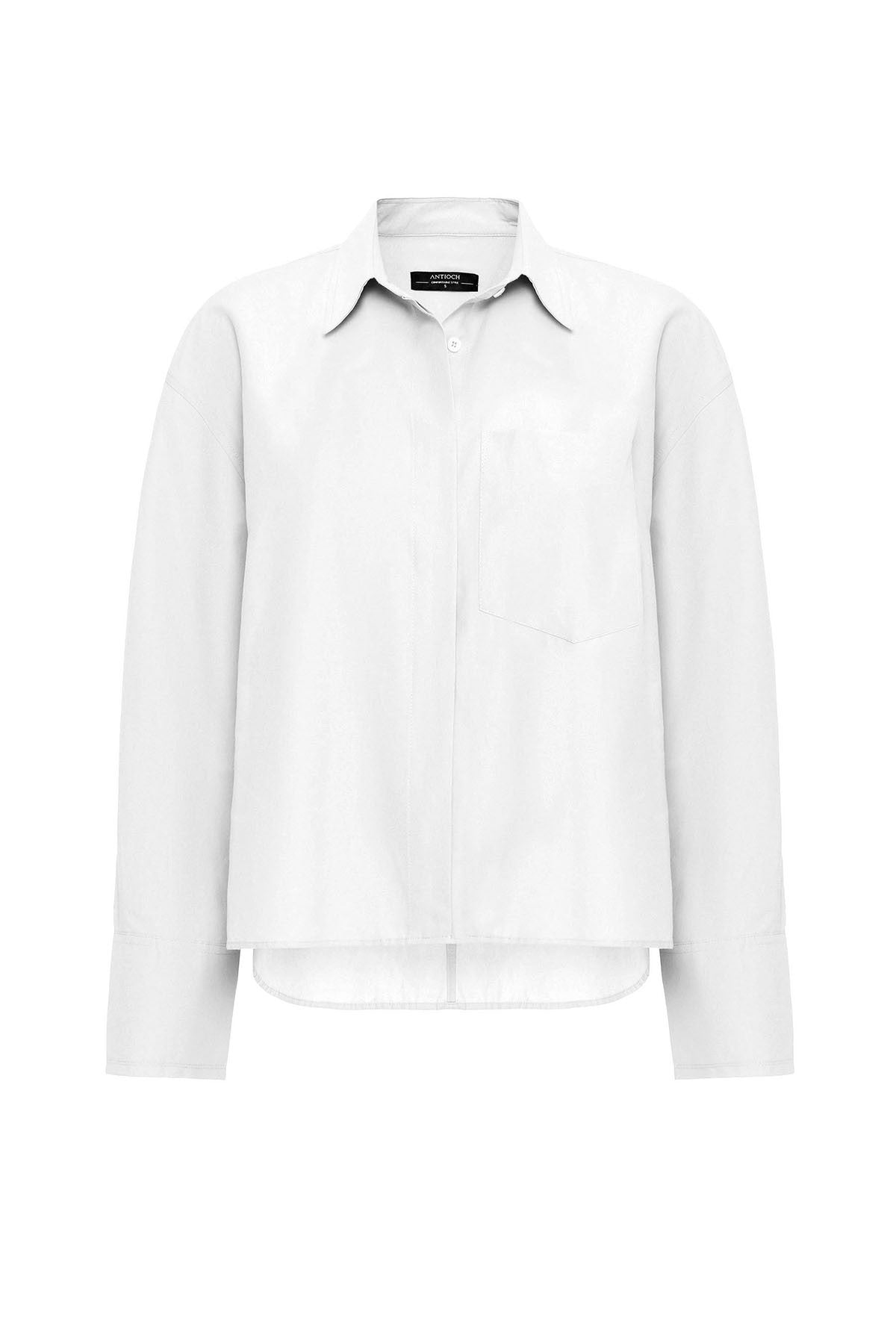 Antioch Women's Basic Poplin Shirt