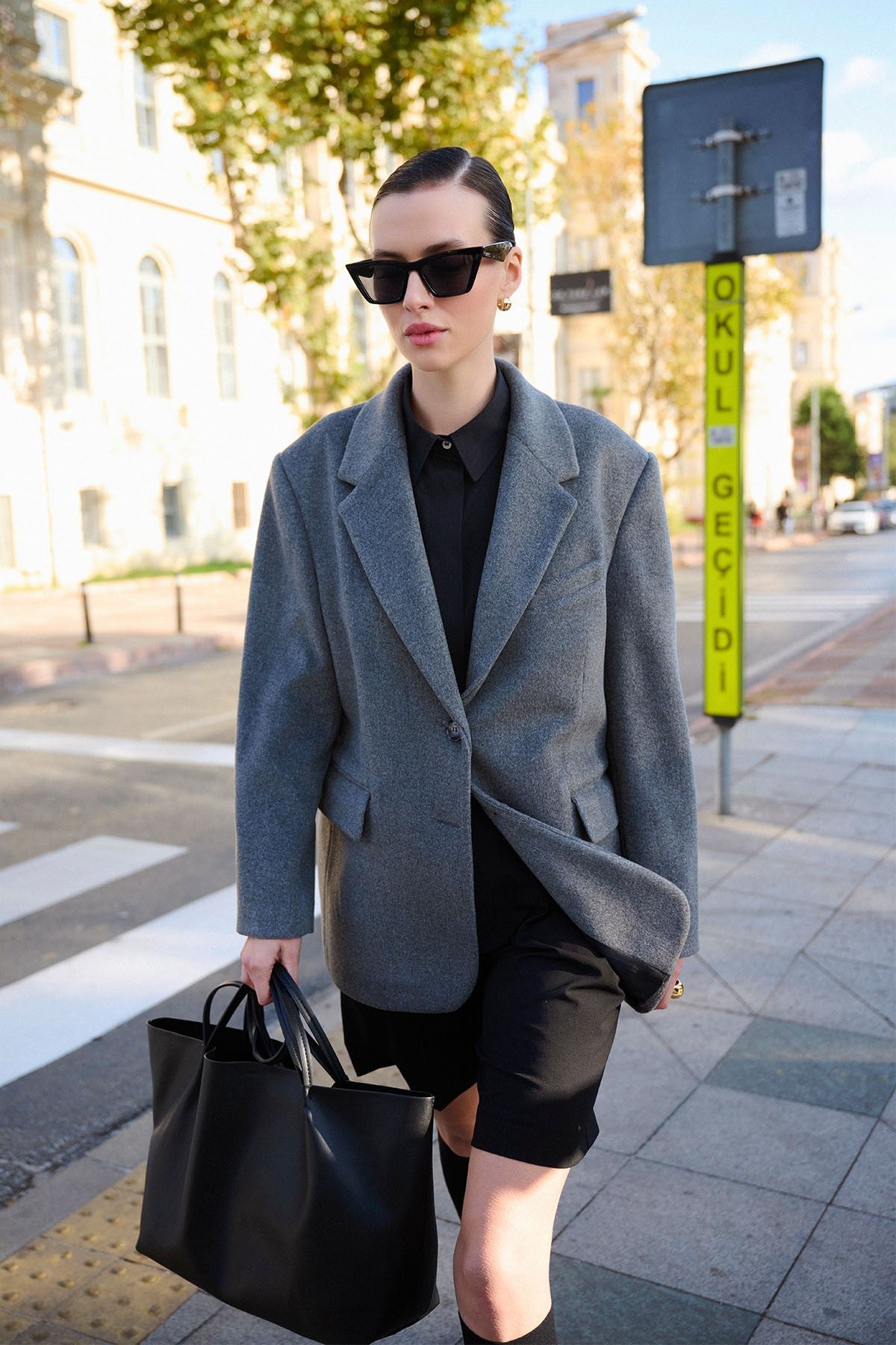 Antioch Women's Wool-Blend Blazer Jacket