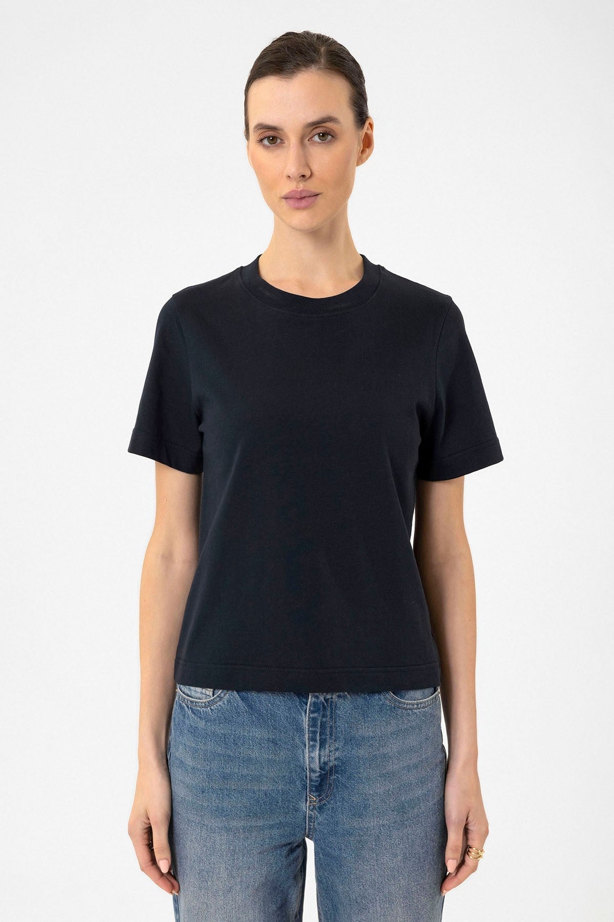 Antioch Women's Crew Neck Basic T-Shirt