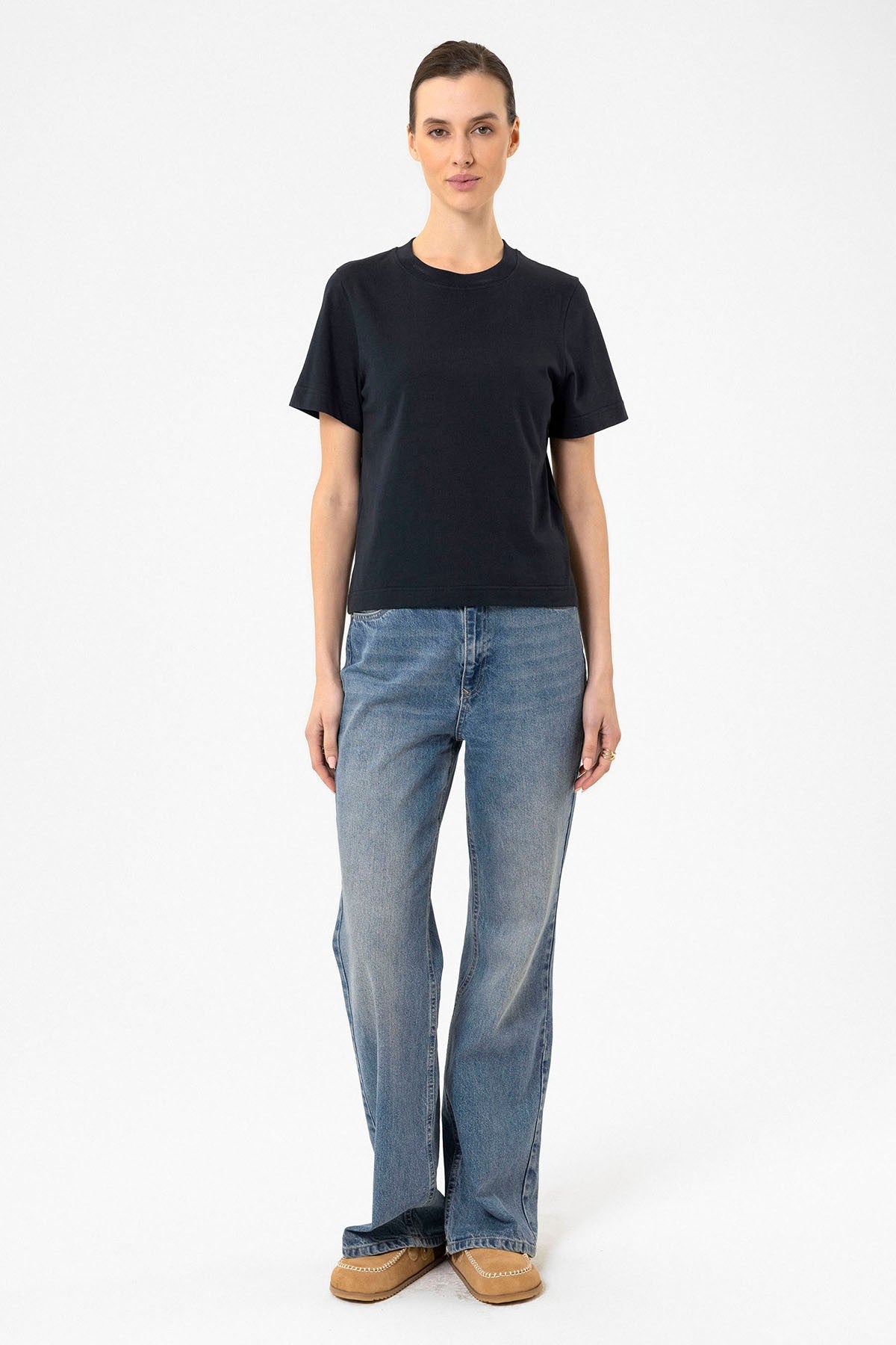Antioch Women's Crew Neck Basic T-Shirt