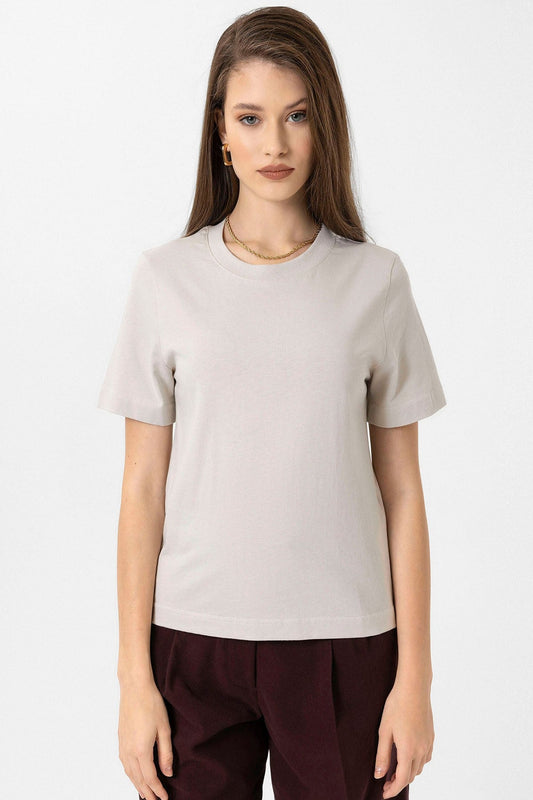 Antioch Women's Crew Neck Basic T-Shirt