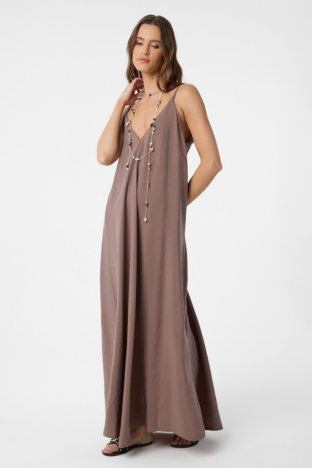 Antioch Strapless Modal Long Women's Dress