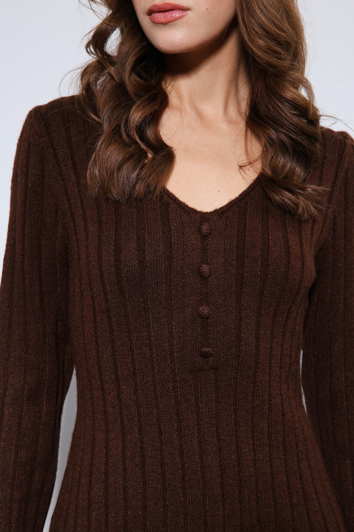 Antioch Slit-Detail Knit Dress