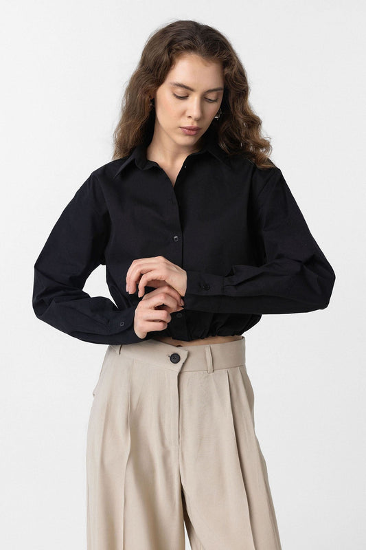 Antioch Crop Poplin Women's Shirt