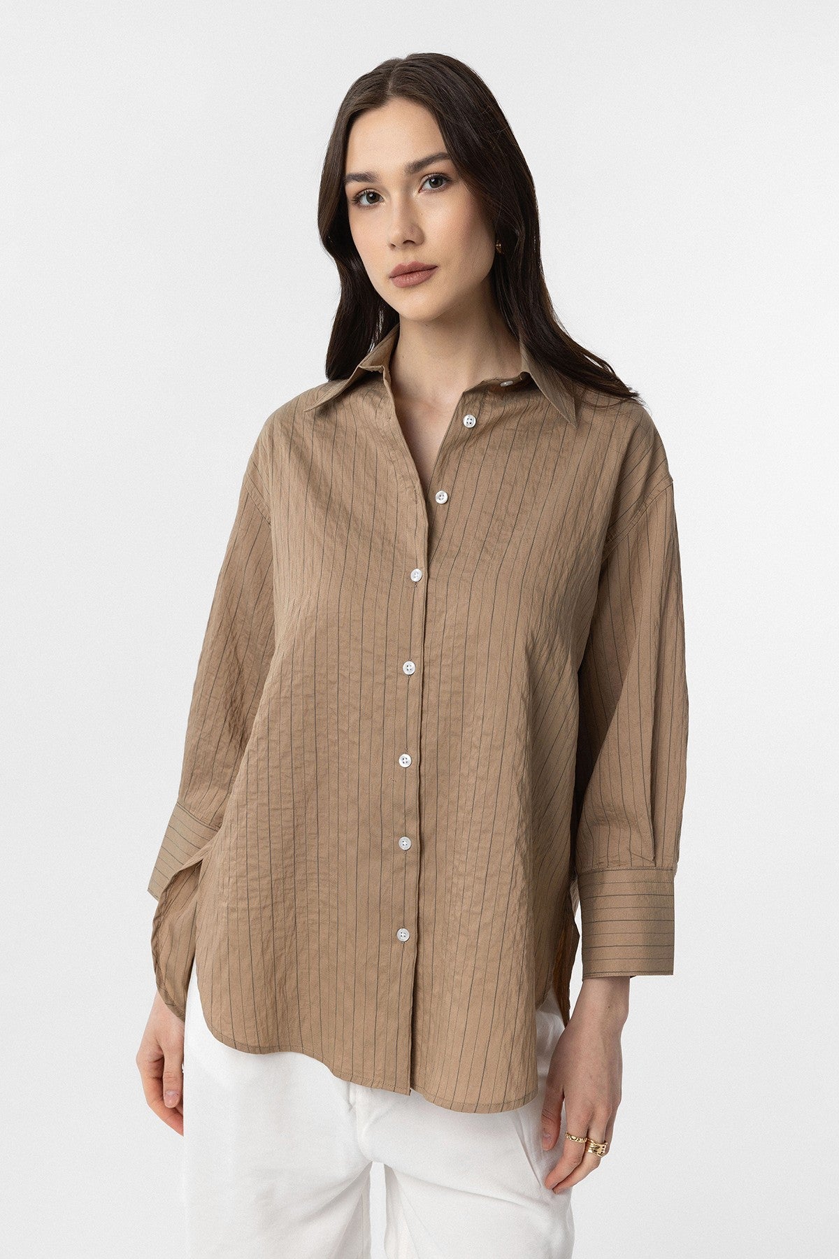 Antioch Striped Women's Shirt