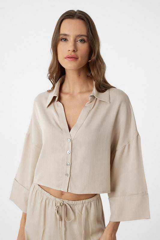 Antioch Crop Women's Shirt