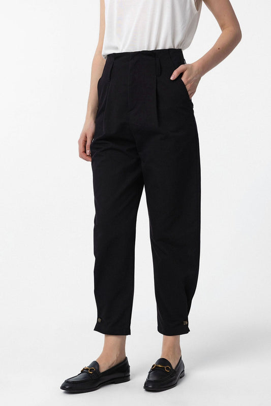 Antioch High-Waisted Button-Front Women's Pants