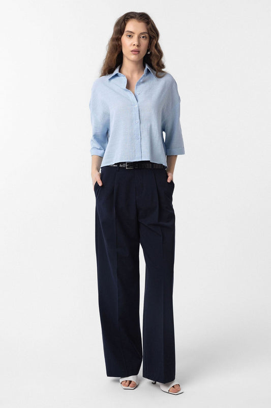Antioch High-Waisted Pleated Women's Pants