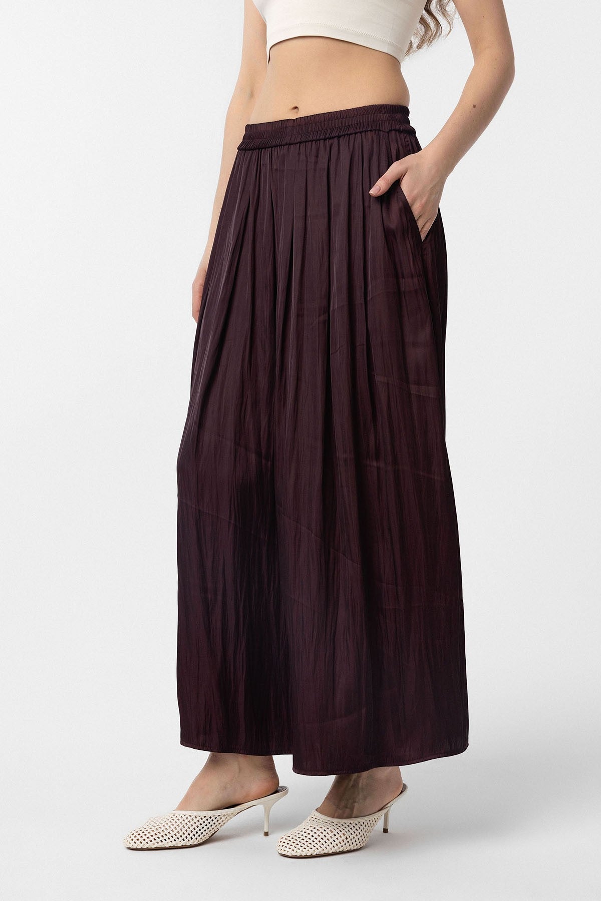 Antioch Long, Flowy, Pleated Women's Skirt