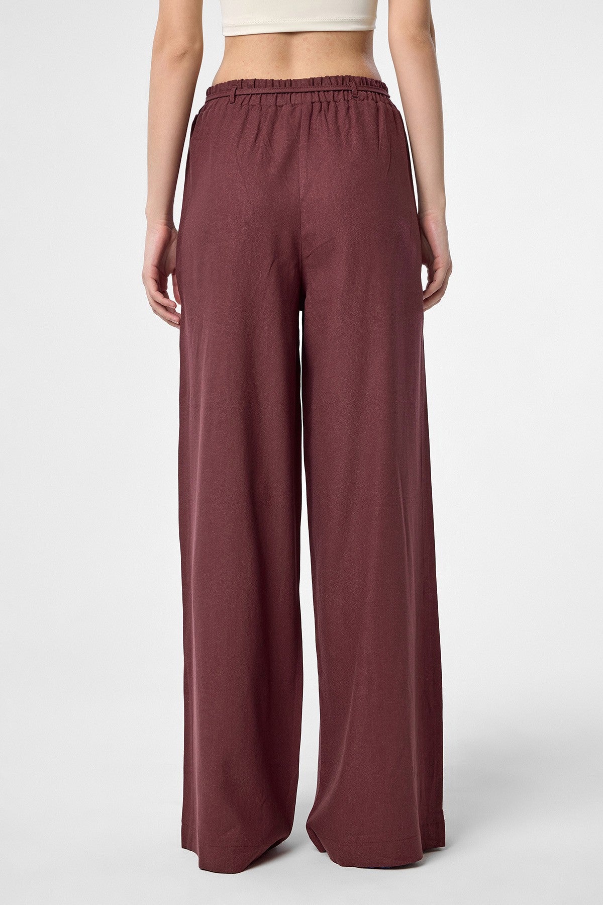 Women's Linen-Blend Pants
