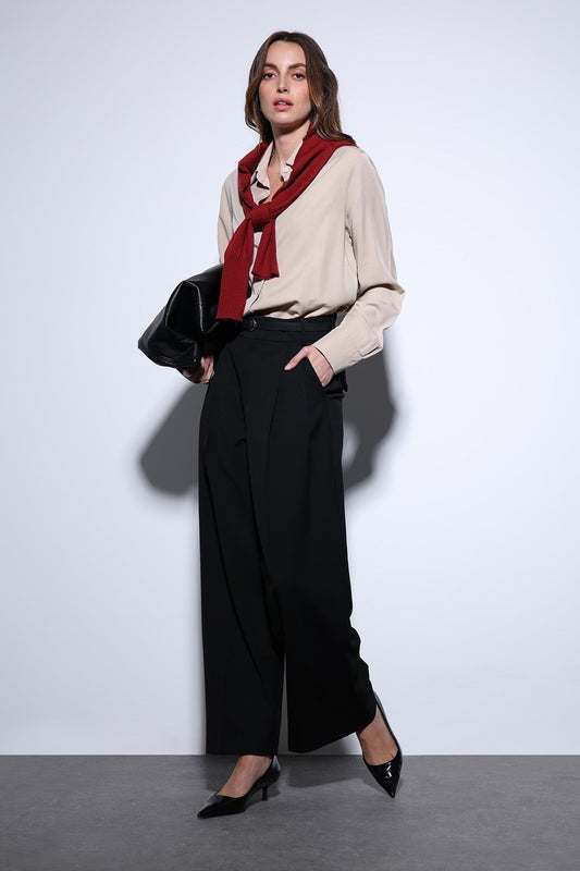 Antioch Pleated Palazzo Women's Pants