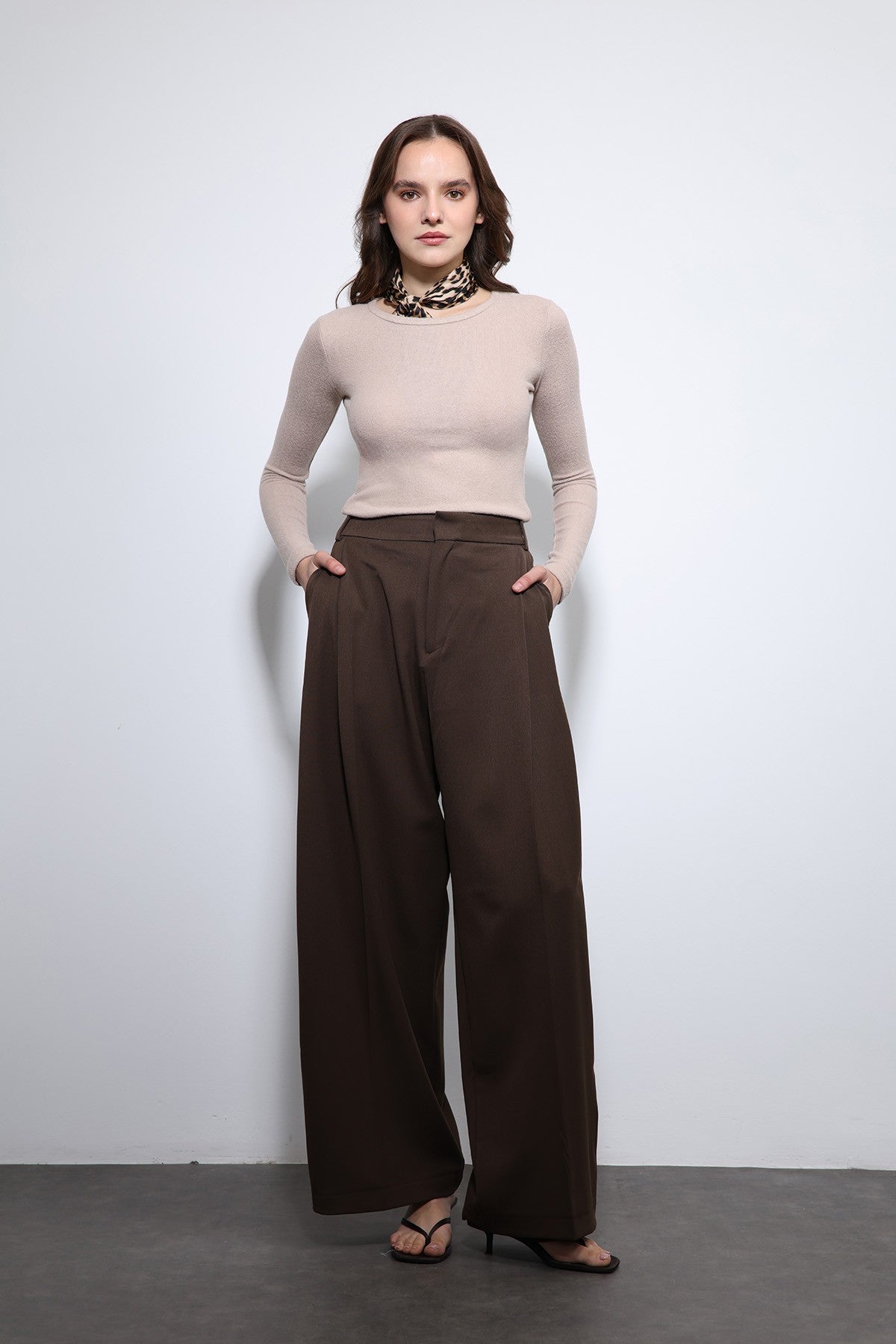 Antioch Pleated Palazzo Women's Pants