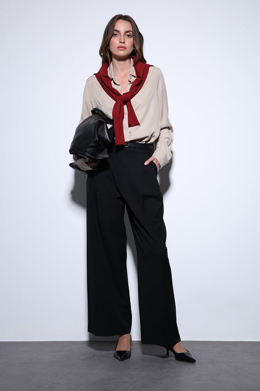 Antioch Pleated Palazzo Women's Pants
