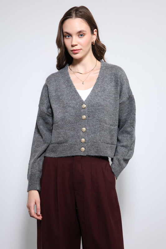 Antioch Wool-Blend Cardigan
