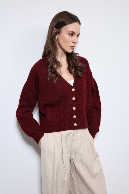 Antioch Wool-Blend Cardigan