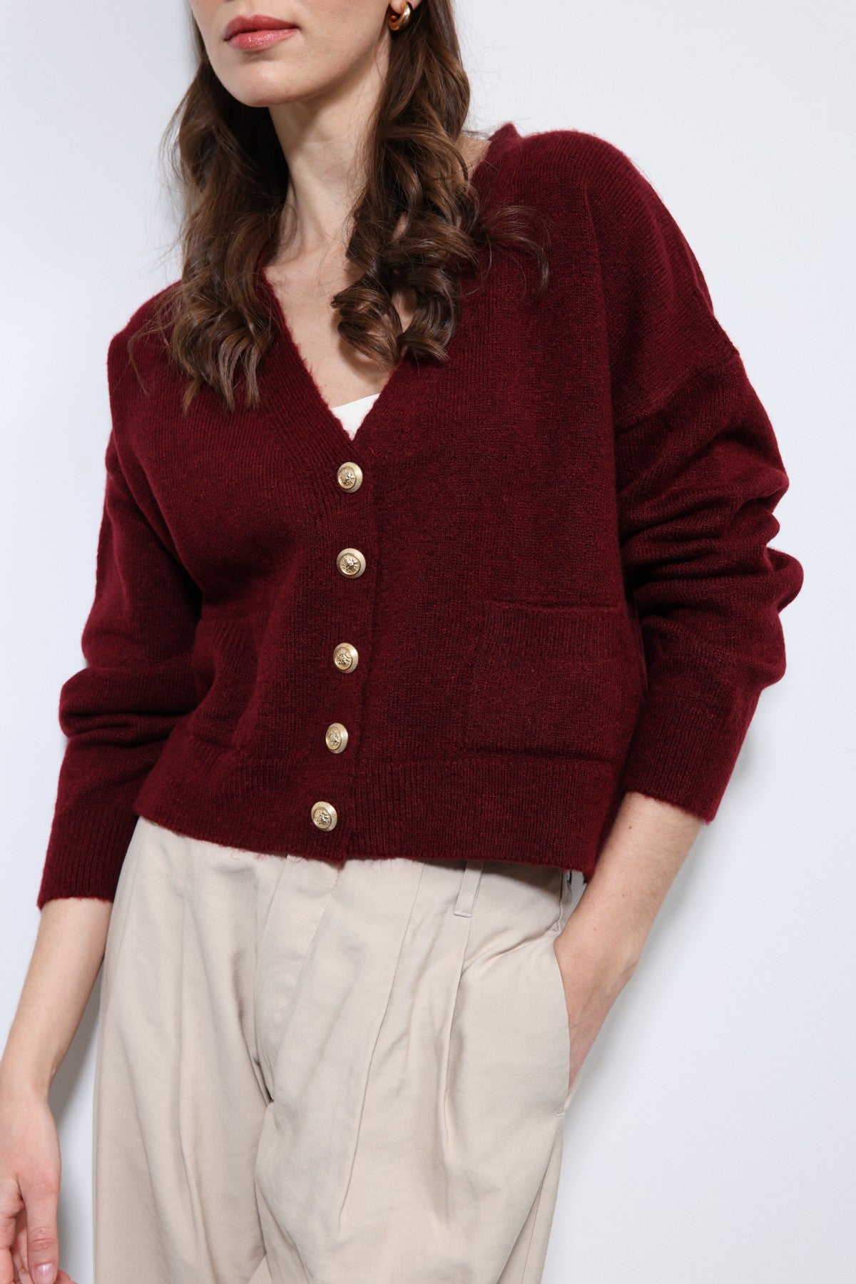 Antioch Wool-Blend Cardigan
