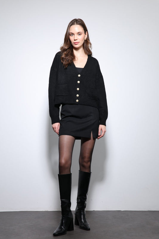 Antioch Wool-Blend Cardigan