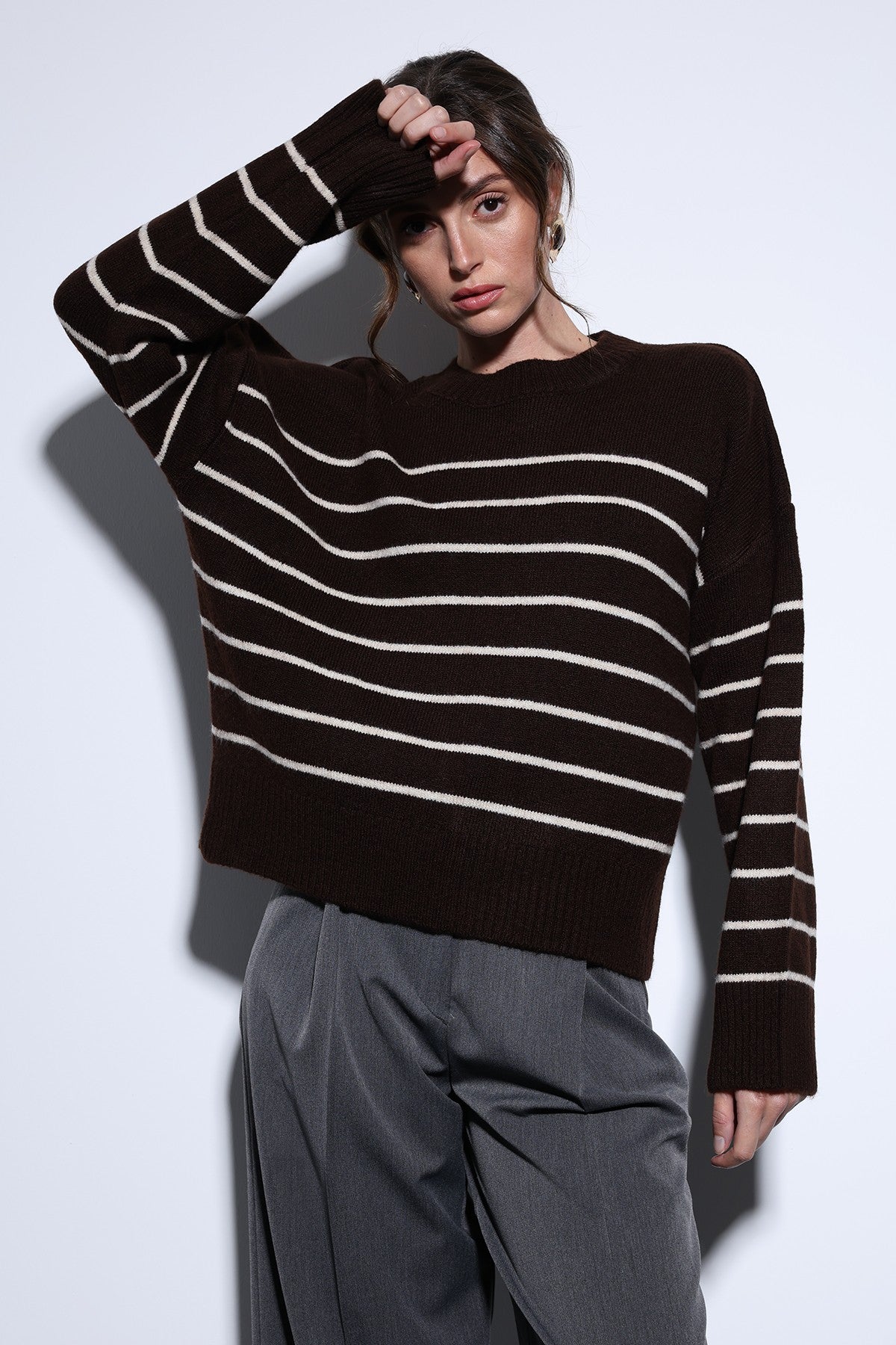 Antioch Striped Knit Sweater