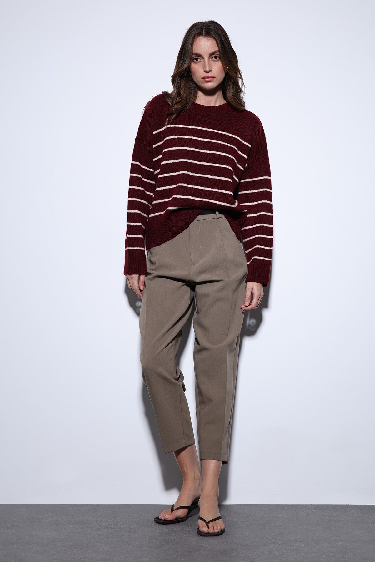 Antioch Striped Knit Sweater