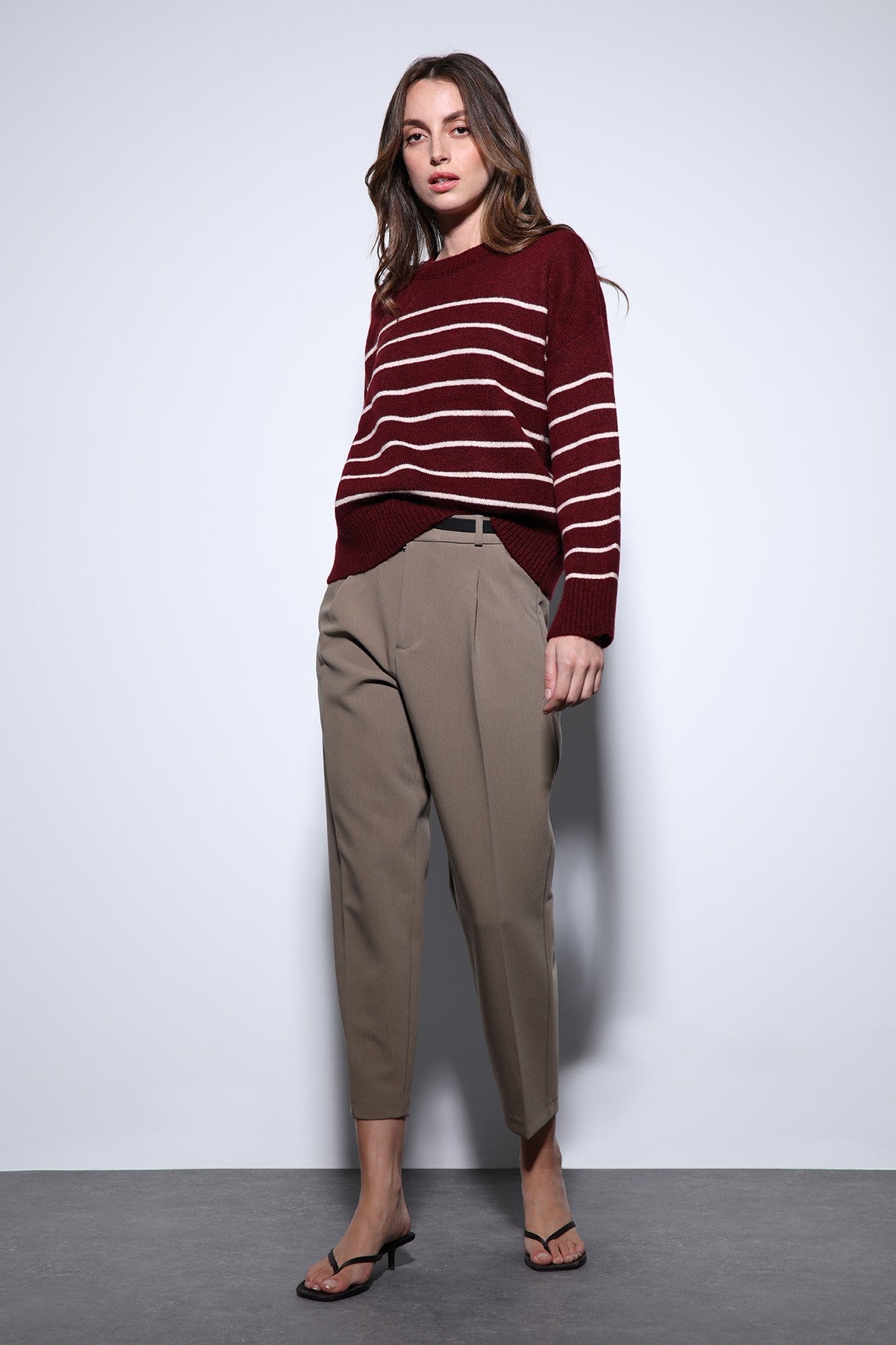 Antioch Striped Knit Sweater
