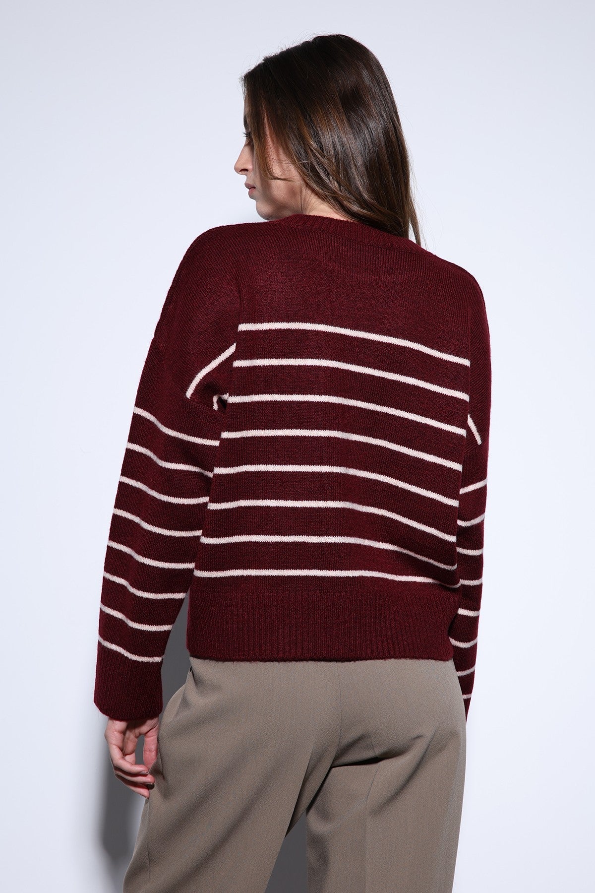 Antioch Striped Knit Sweater