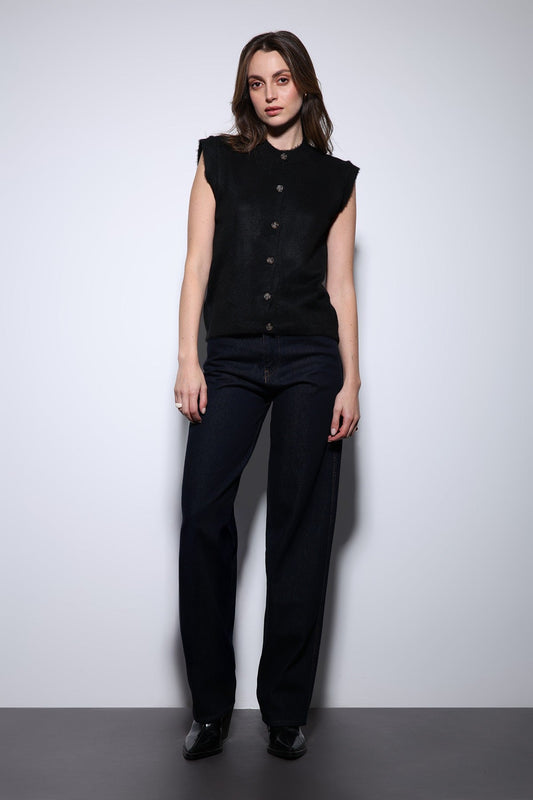 Antioch-Textured Women's Knit Vest