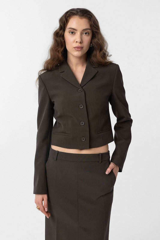 Antioch Crop Women's Blazer Jacket