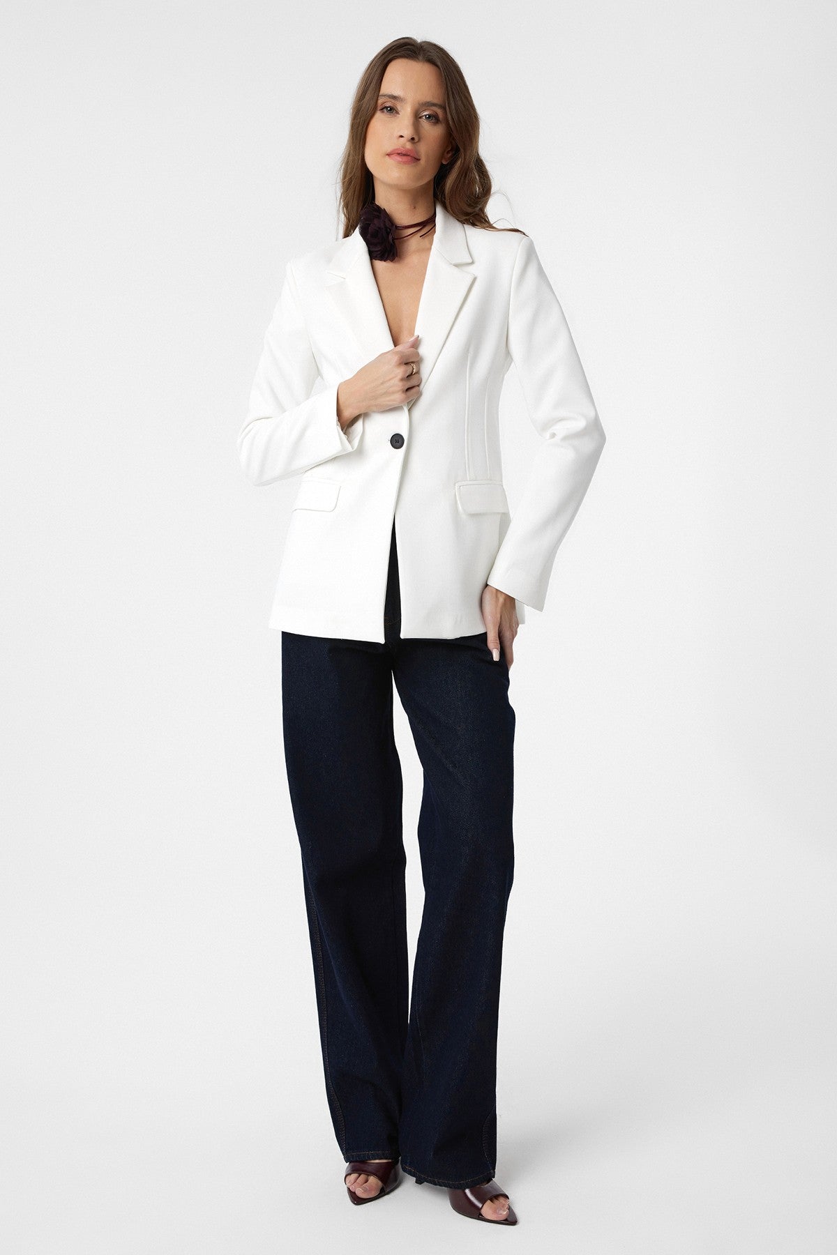 Antioch Fitted Women's Blazer Jacket