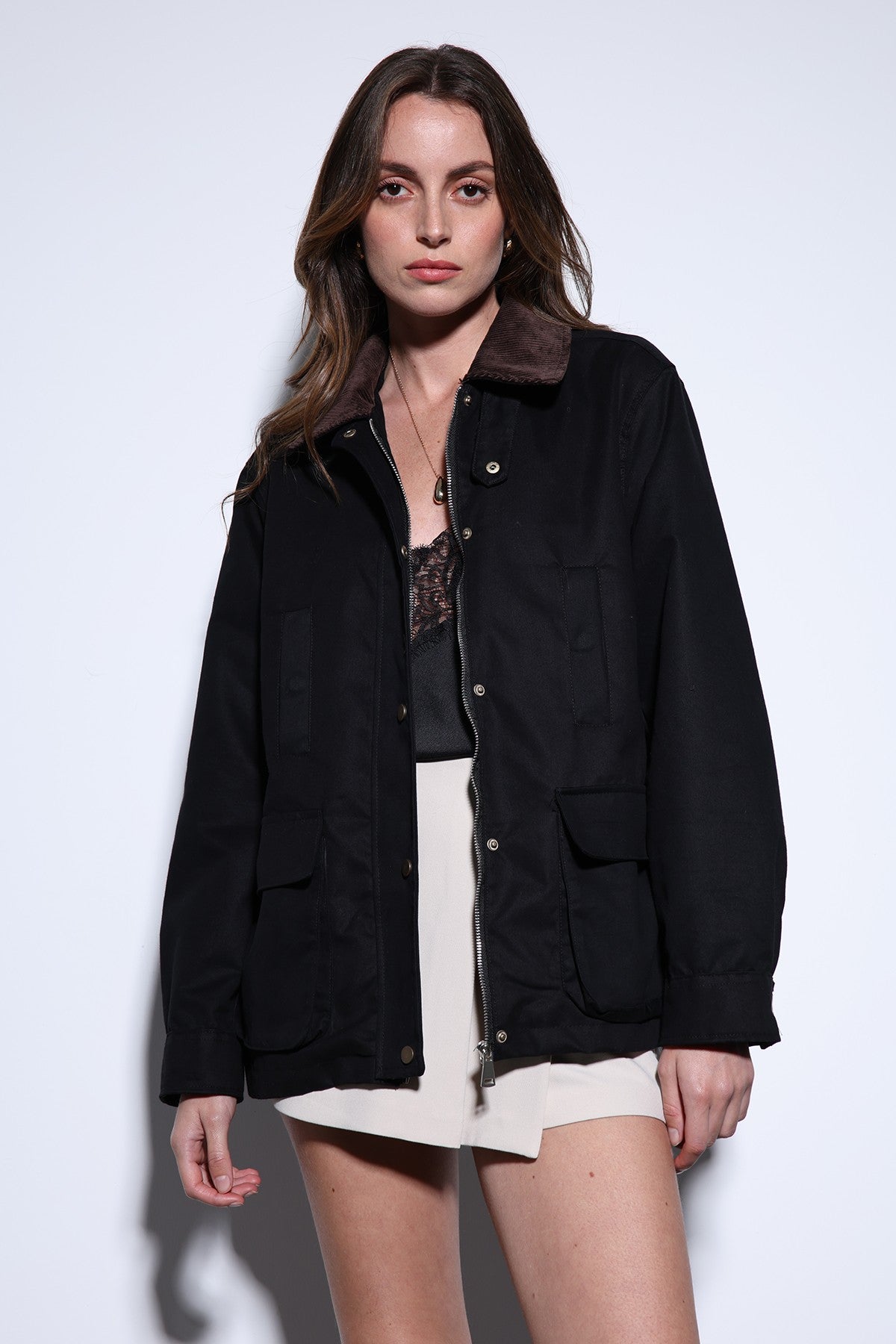 Antioch Contrast Collar Women's Jacket