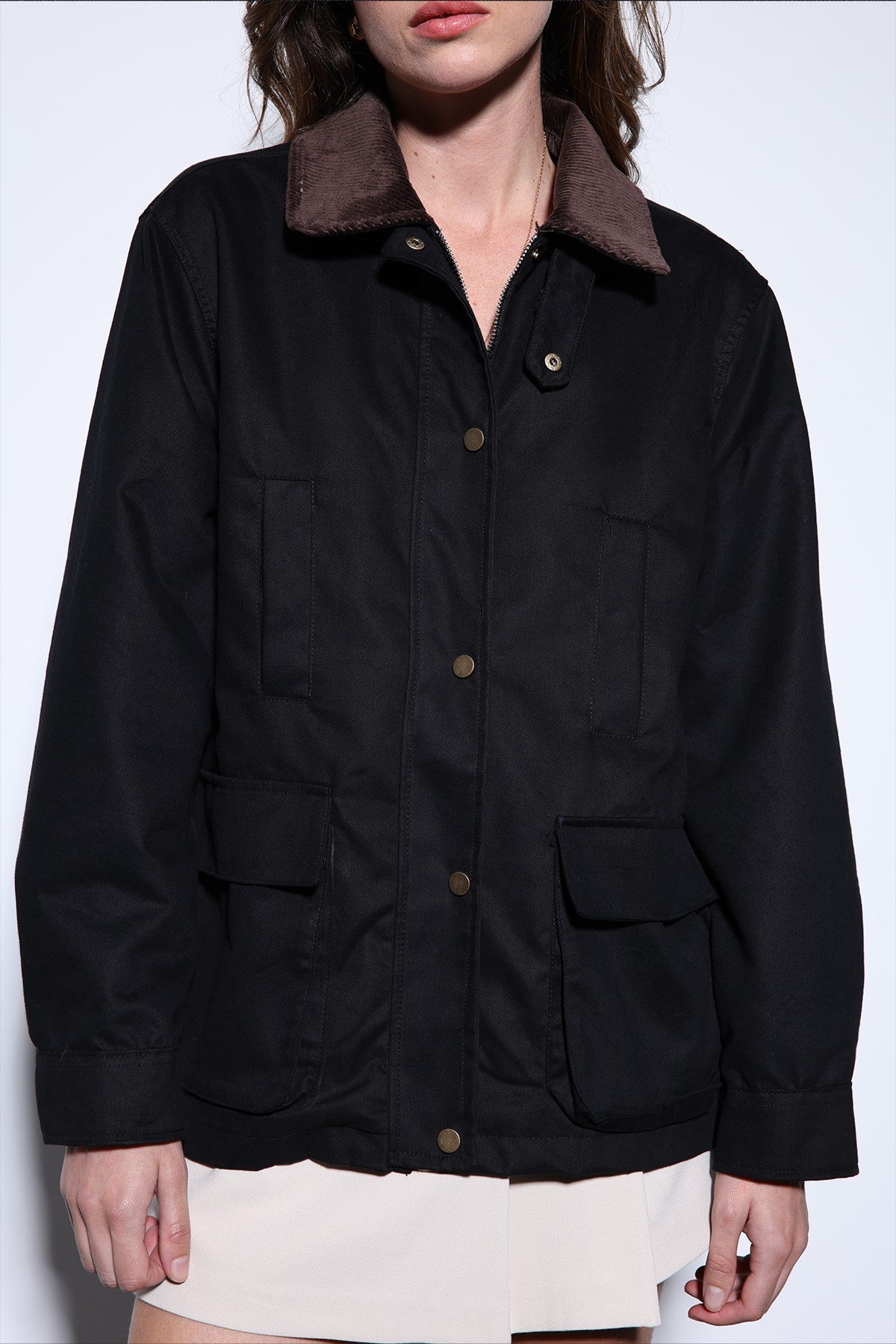 Antioch Contrast Collar Women's Jacket