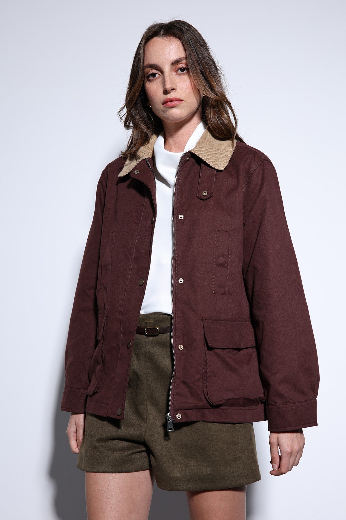 Antioch Contrast Collar Women's Jacket