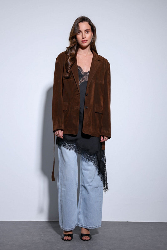 Antioch Belted Suede Women's Jacket