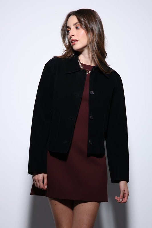 Antioch Women's Suede Jacket with Pockets