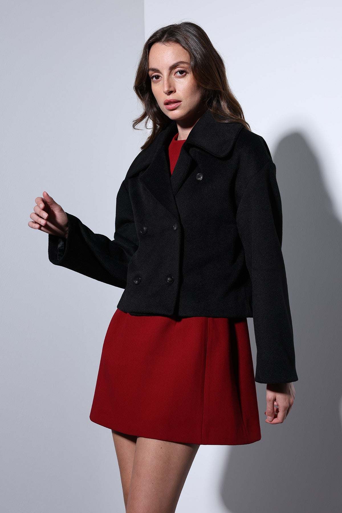 Antioch Women's Short Cross-Over Coat