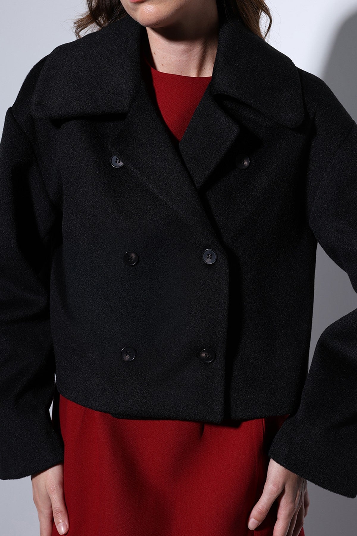 Antioch Women's Short Cross-Over Coat