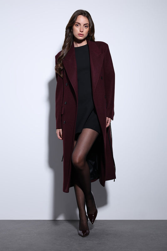 Antioch Arched Double-Breasted Women's Coat
