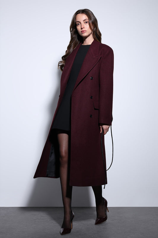 Antioch Arched Double-Breasted Women's Coat