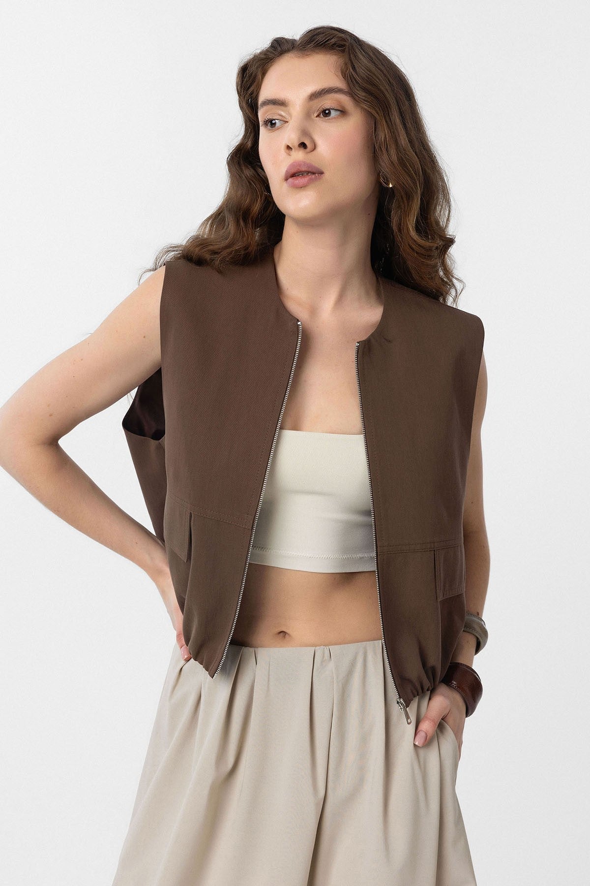 Antioch Oversized Women's Vest
