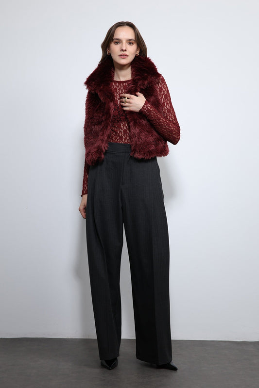 Antioch Plush-Look Vest