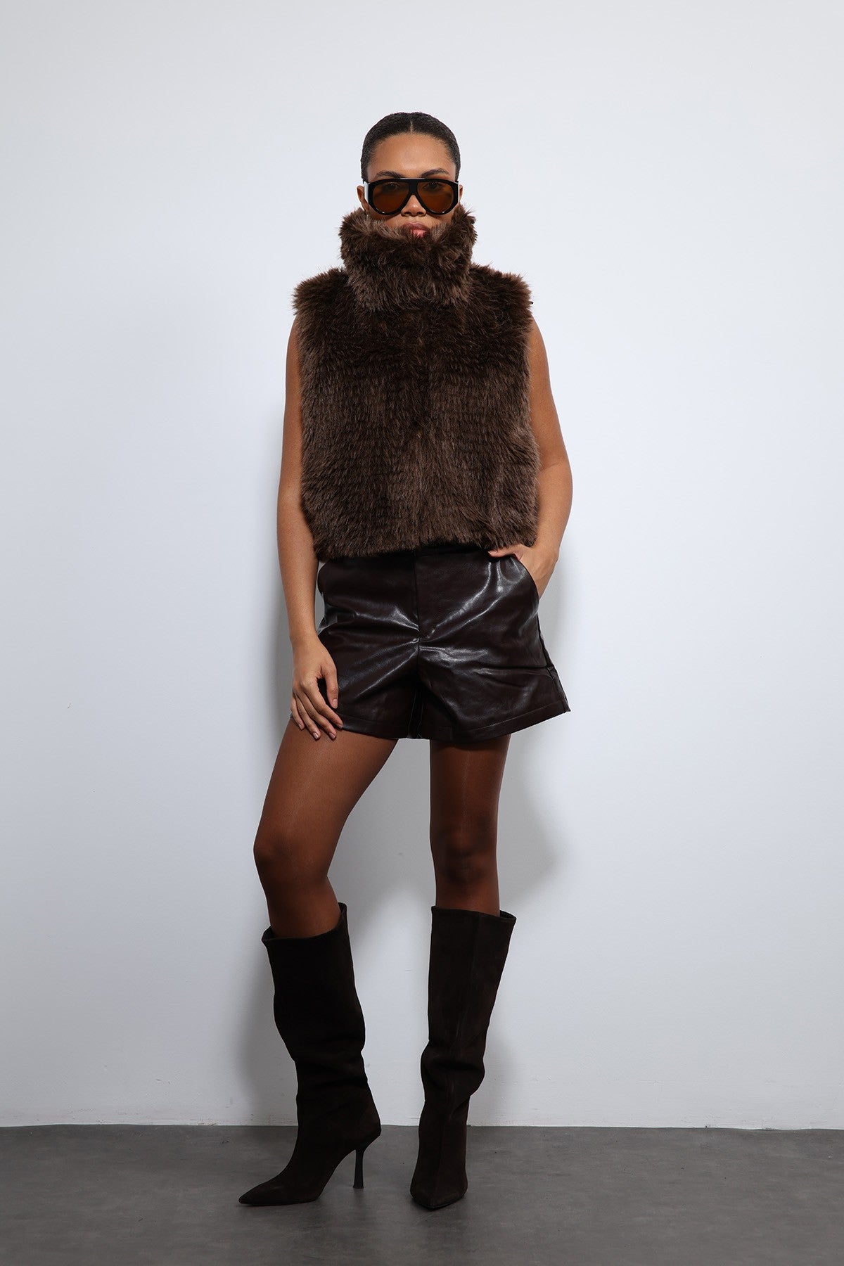 Antioch Plush-Look Vest