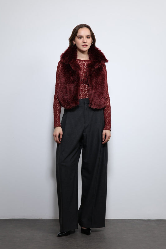 Antioch Plush-Look Vest