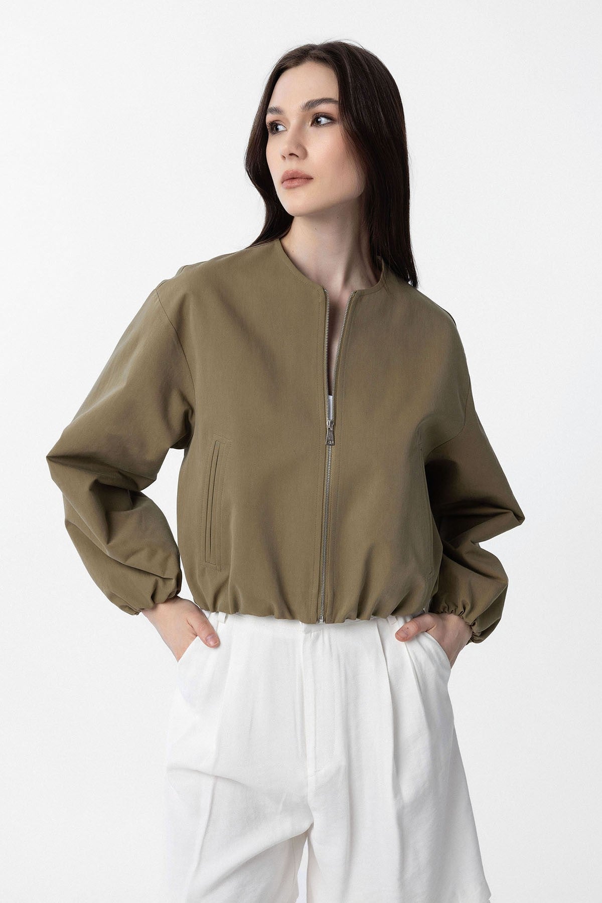 Crop Women's Bomber Jacket