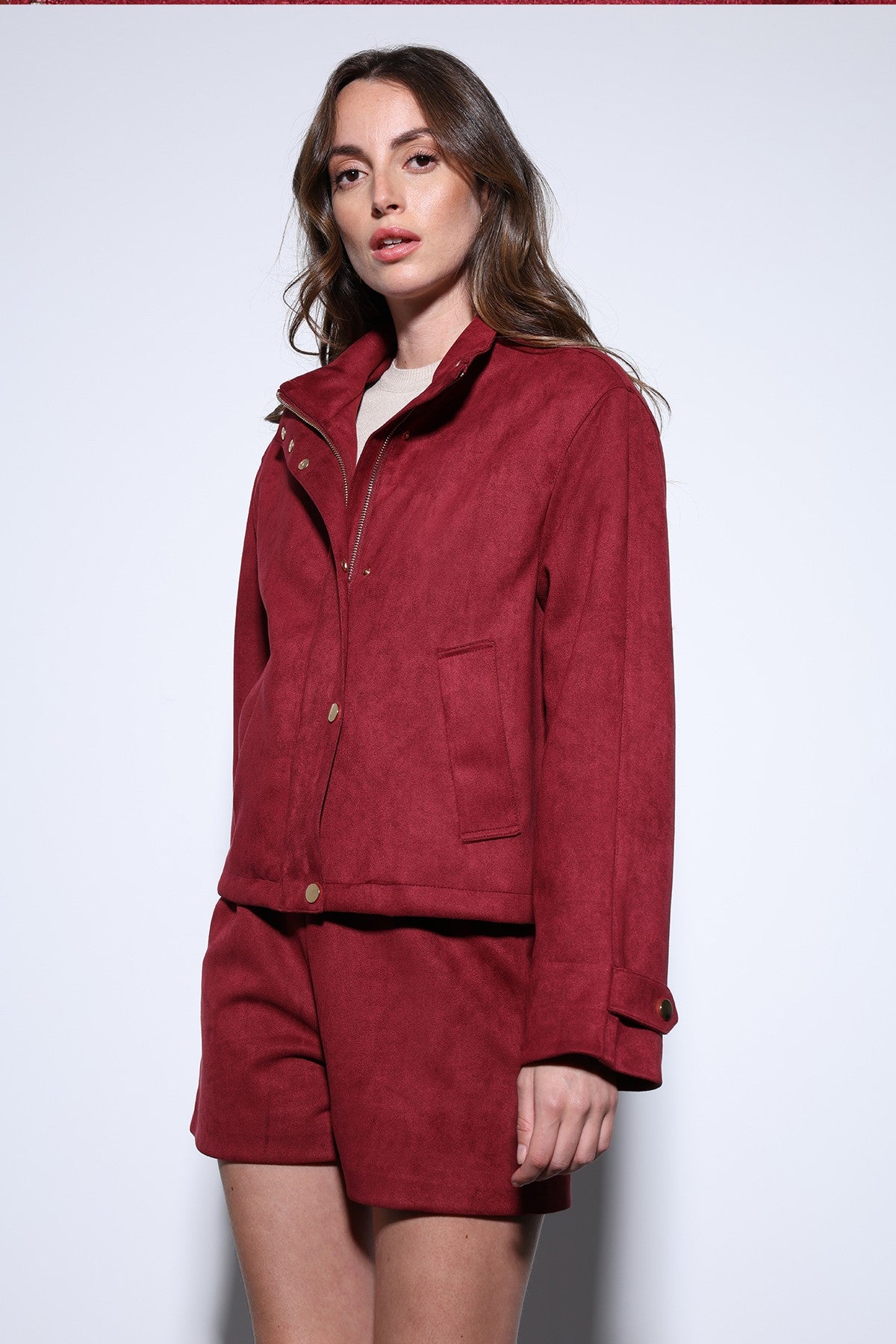 Antioch Suede Bomber Jacket