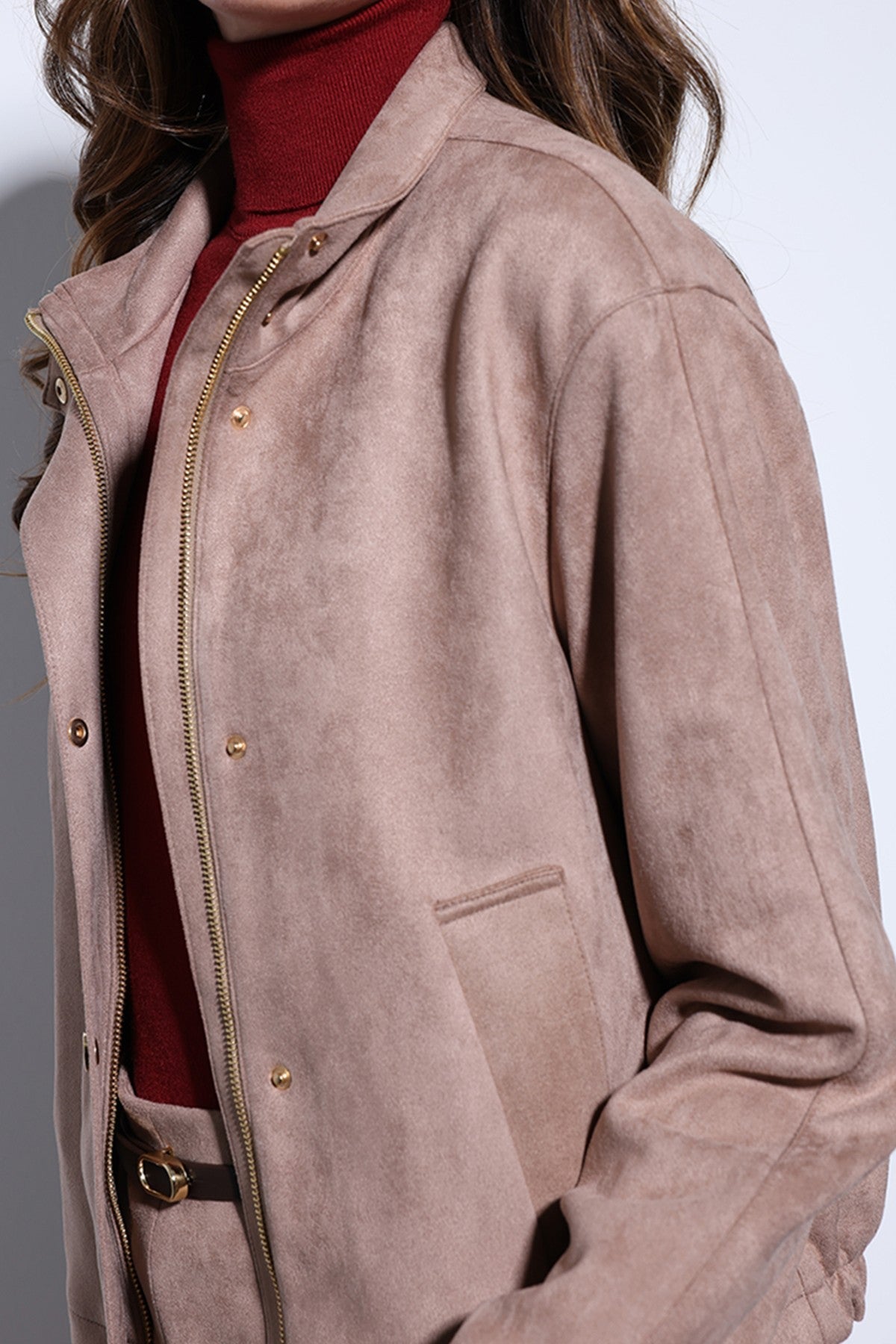 Antioch Suede Bomber Jacket
