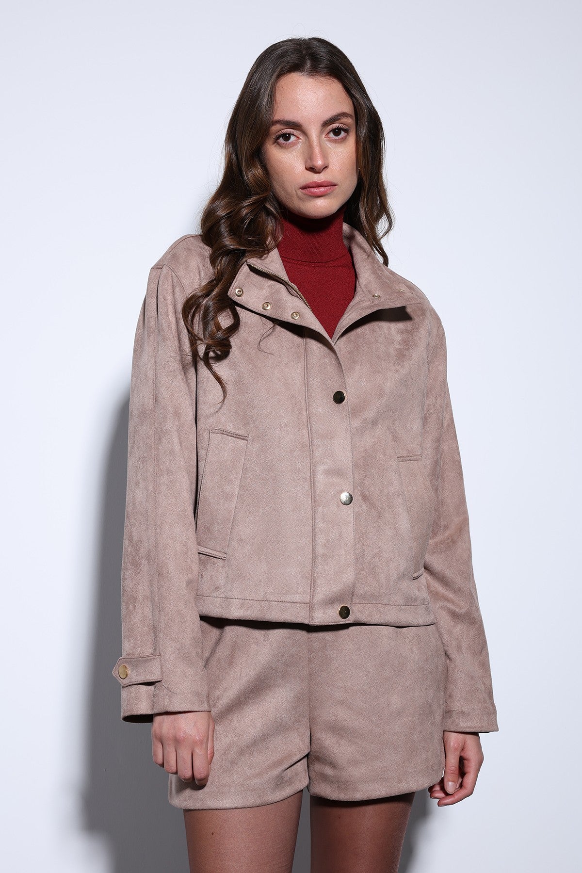 Antioch Suede Bomber Jacket