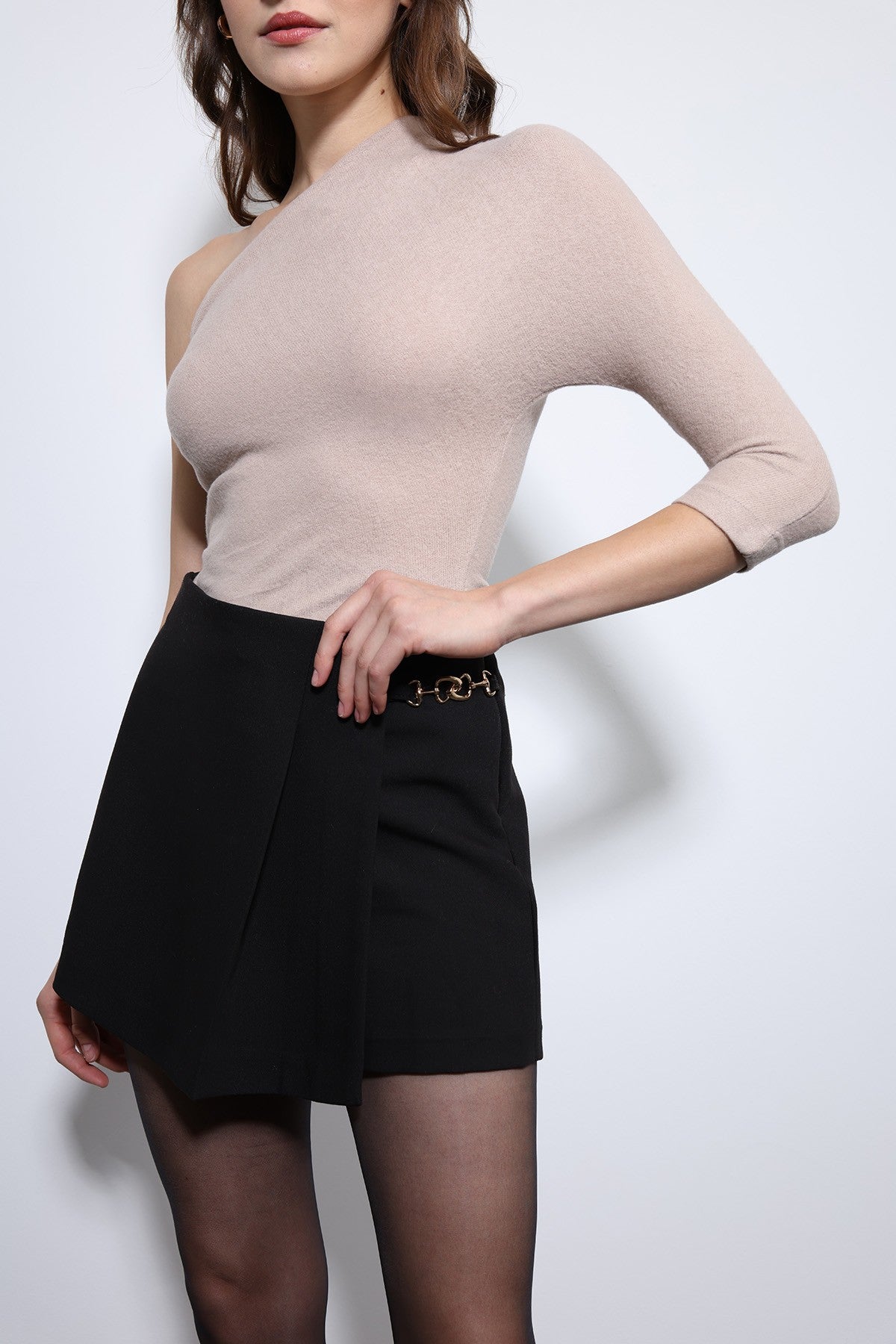 Antioch Asymmetrical Neckline Top